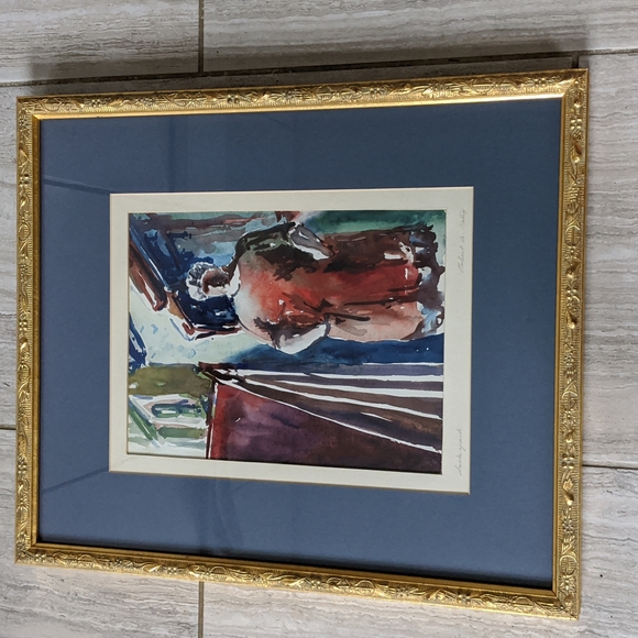 Robert A Kalix Art Original Watercolor Painting By Robert A Kalix